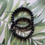Volcanic Stone Stretch Beaded Bracelets set for Men or Women Jewelry Gift Image 6