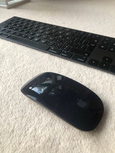 Apple Magic Keyboard + Magic Mouse 2 in Space Grey