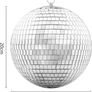 NEW SALE | 20CM Cool and Fun Silver Hanging Party Disco Ball Image 2