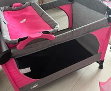 Baby doll travel cot set