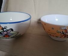 Rare Disney Dingo Bowls