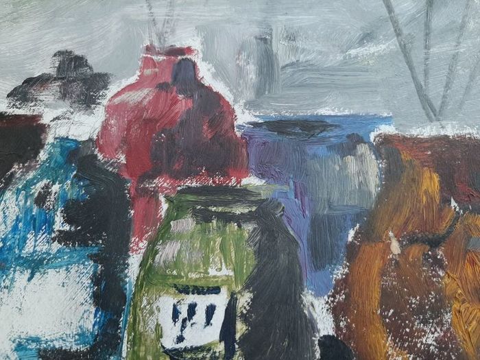 Original oil sketch