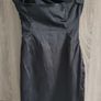 inspired by Angelina Jolie style dress size small strapless black yellow Image 5