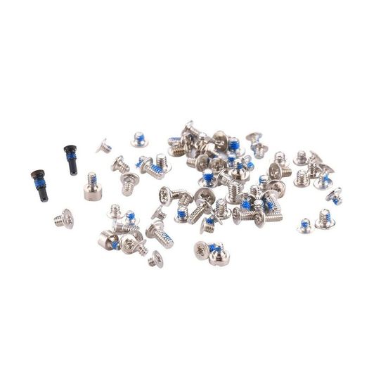 For iPhone 8 Plus Full Complete Screw Set Repair Fix With 2 Black Bottom Screws - FHT28IPFC