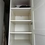Single tall white wardrobe ikea Image 5