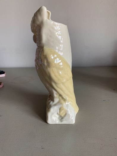 Vintage Belleek Figural Owl
