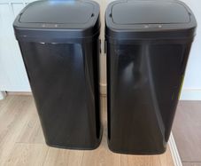2 Russell hobbs sensor bins 40L