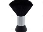 Neck Duster Hairdresser / Barber Face Duster Nail Dust Brush Soft Neck Brush - Round Black