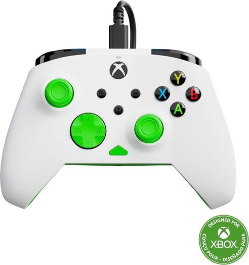 Turtle Beach Rematch Core Black and Green Wired Gaming Controller with Audio Controls, Rumble Motors and Impulse Triggers  Licensed for Xbox Series X or S, Xbox One and Windows PCs