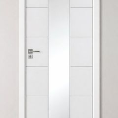 Hydra Primed White Glass Doors