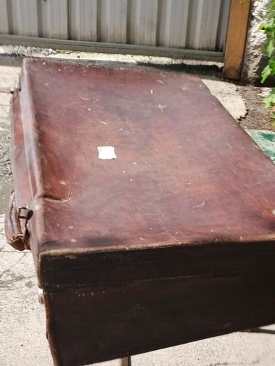 Vintage Leather Suitcase