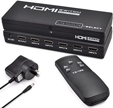 New 6 Port HDMI Switch Hub.