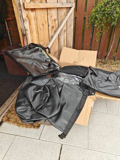 Boat Black Cat + Motor Brand new never used