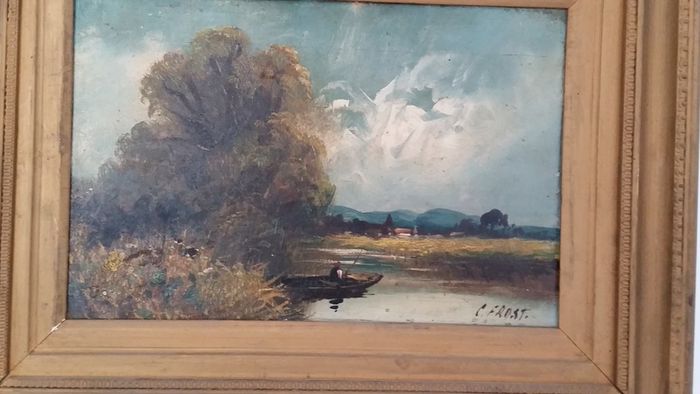 George Frost oil on canvas - circa 1818