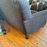 2/2.5 seater Button Harris Tweed couch/sofa Image 4