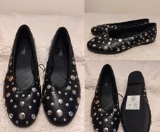 Ballerina Pumps Flat Shoes, New With Tags