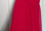 Beautiful Dress, Fuschia, 100% silk, like new, Size 10
