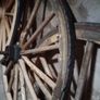 Vintage Horse Drawn Cart Wheels Image 4