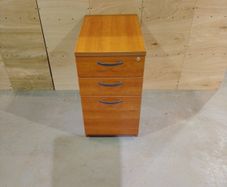 Wooden drawer set under desk pedestal