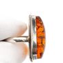 925 Silver Baltic Amber Ring Image 5