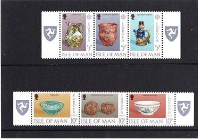 1976 Isle of Man Europa Ceramic Art Commemorative Stamp Presentation Pack
