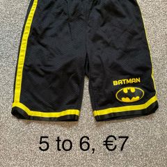 Batman shorts, 5 to 6