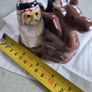 Novelty Cute Middle Eastern Arab Characters Salt & Pepper Cruet Set. On Gamal holder 1x Male Figure + 1x Female Figure. Would Look Great On The Table Image 5