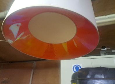 Retro hanging light