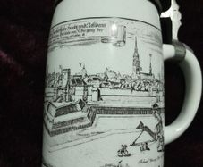 Ceramic German Beer Stein