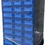 Pallet of 100 Heavy Duty Euro Storage Boxes Image 4