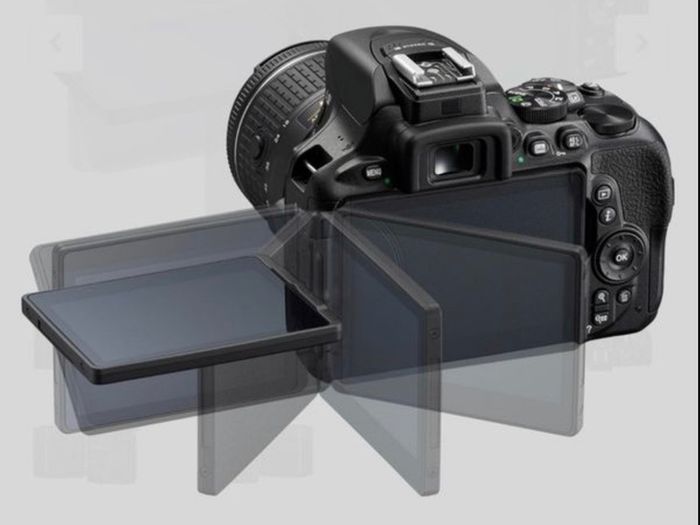 Nikon D5600 Digital SLR CameraKit  + AF-P DX Nikkor 18-55mm f/3.5-5.6G VR Lens