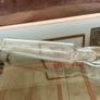 Vintage Closed Hollow Glass Pastry Rolling Pin 1920s to 1950s Image 3