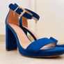 Amazing Sapphire Blue Dress & Matching Shoes! Image 7
