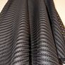 Black mesh skater midi skirt from New Look. Size 12. Image 6