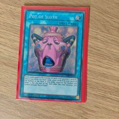 yugioh- Pot of Sloth secret rare CORE