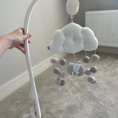 Baby Mamas and Papas musical cot mobile