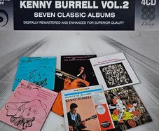 Kenny Burrell. Vol.2. Seven Classic Albums. 4 CDs.