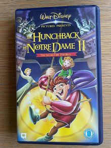 Disney VHS Tape. The Hunchback of Notre Dame II
