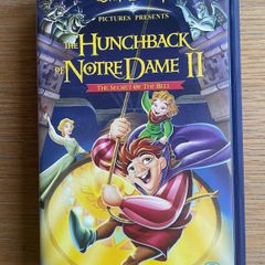 Disney VHS Tape. The Hunchback of Notre Dame II