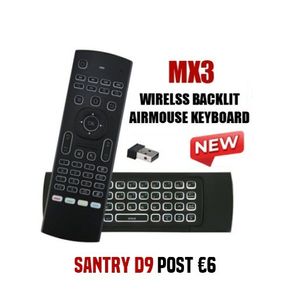 MX3 Backlight Air Mouse Keyboard Remote for Android Box Smart TV PC