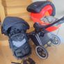 Cybex Priam Platinum with footmuff and car seat Cybex Cloud Q Image 2
