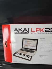 Akai LPK25 laptop midi keyboard