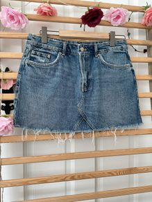 skirt Zara size lege denim skirt