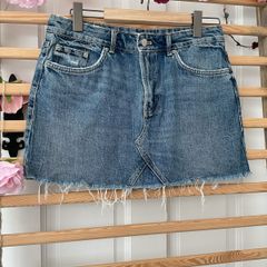 skirt Zara size lege denim skirt