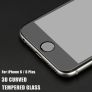iPhone 6/6s Tempered Glass Screen Protector (Full coverage) Black Image 2