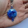 Handmade glass pendant, Jewellery, Pendant, Gift Image 7