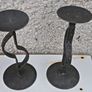 Beautiful Big Cast Iron Candle Holder Image 5