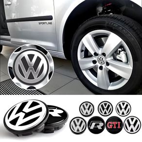 4PCS 56mm 65mm 66mm Car Caps Badge Alloy Wheel Center Covers Hub Cap For Volkswagen VW R GTI Beetle Jetta Golf Passat Polo Touareg Tiguan T-ROC