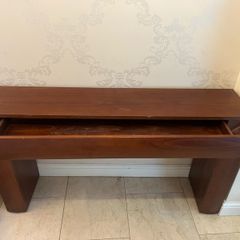 Hall console table