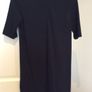 Beautiful black shift dress H&M small 10 12 Image 2